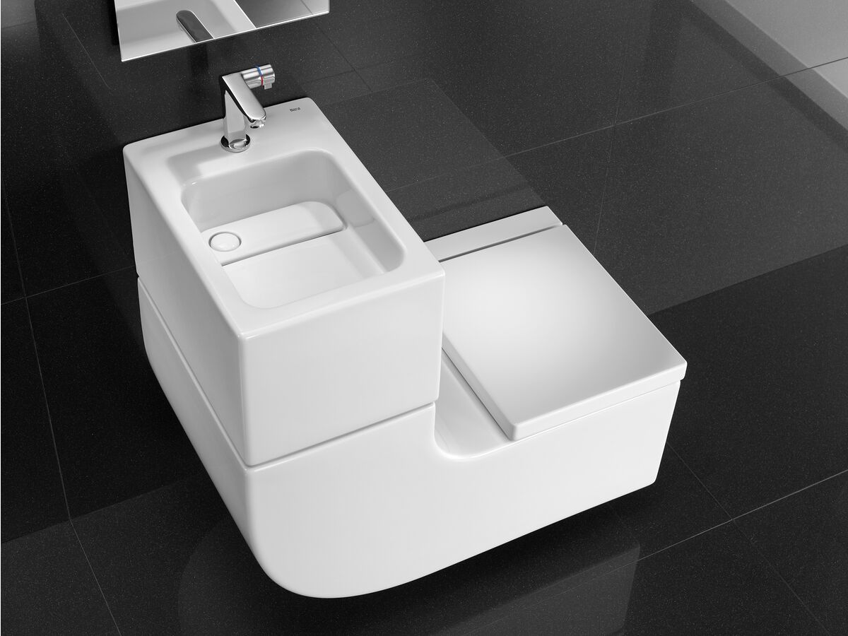 Roca W + W Integrated Washbasin White (5 Star) from Reece