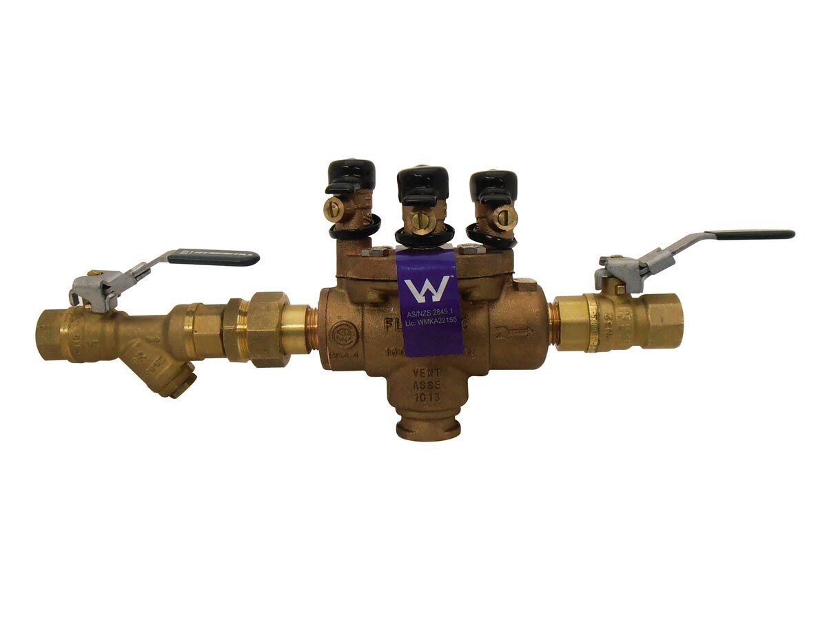Standard Backflow Reduced Pressure Zone Complete with Ball Valve 32mm ...