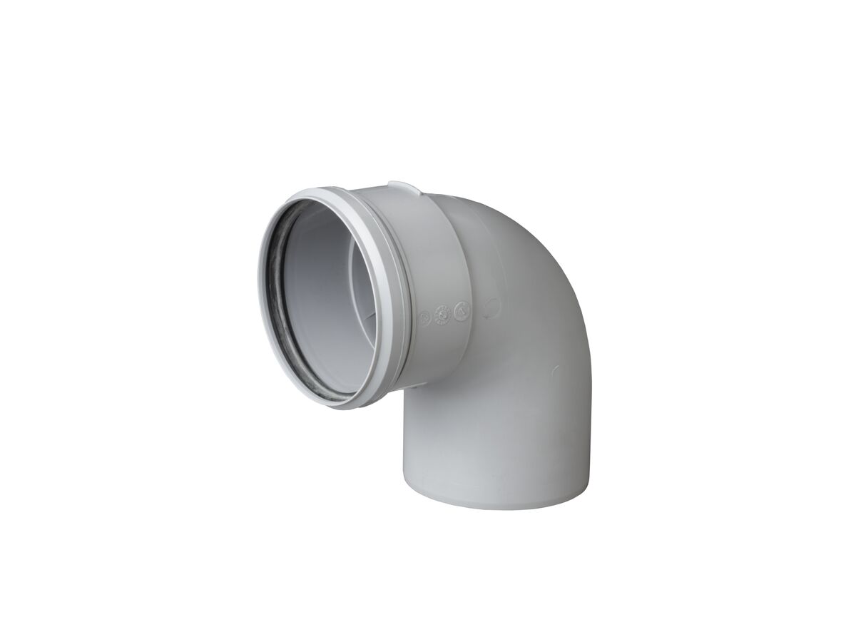 Thermann Commercial 32 Flue Elbow Twin 90 Degree 100