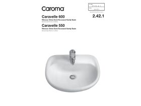 Technical Guide - Caravelle Semi Recessed Basin
