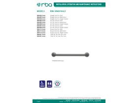 Installation Instructions - Stainless Steel 32mm Straight Grab Rail 400mm