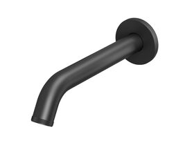 Hero - Milli Etch Wall Basin / Bath Outlet 200mm Matte Black (6 Star)