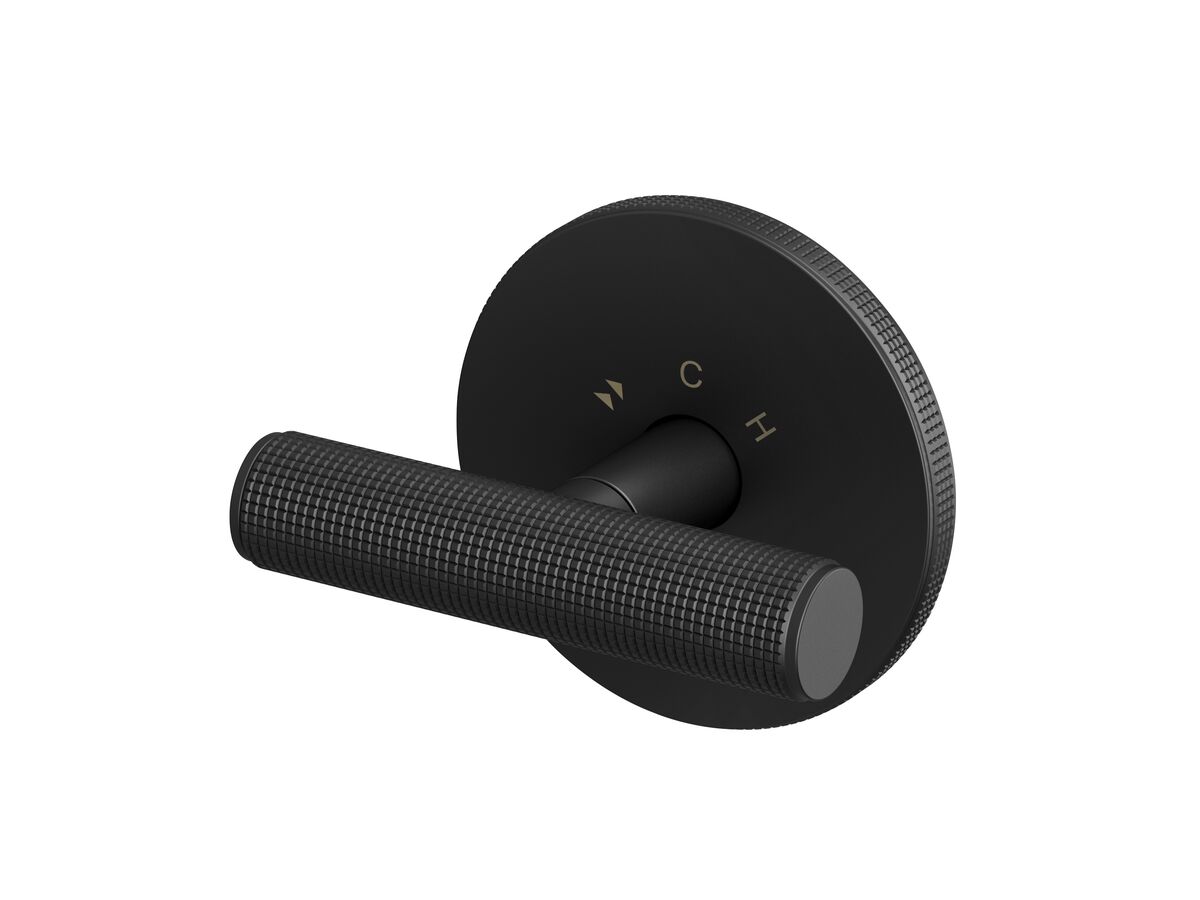 Hero - Milli Etch Progressive Shower Mixer Tap Matte Black