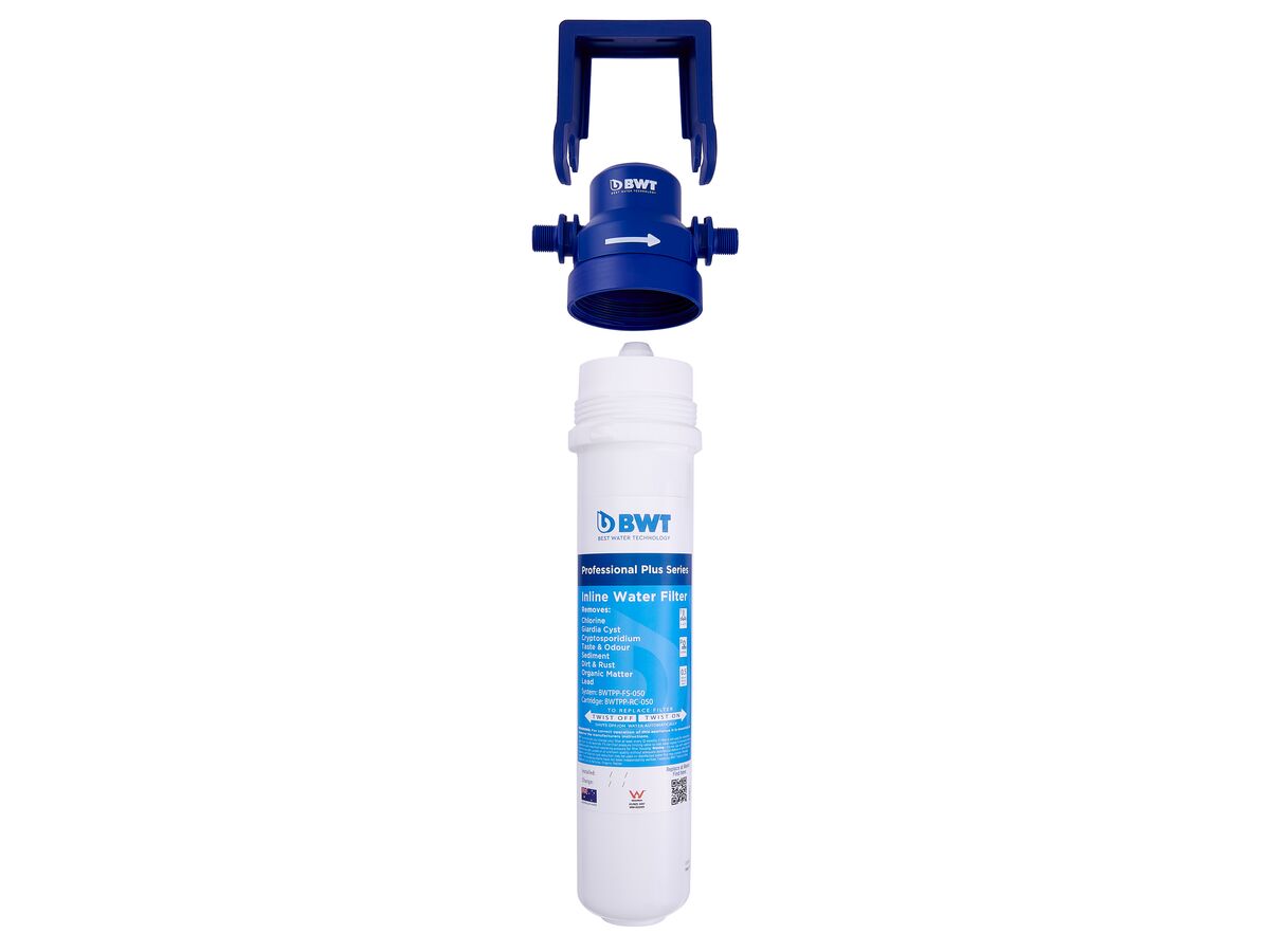 BWT Professional Plus Series Inline Water Filter Kit 0.5 Micron from Reece