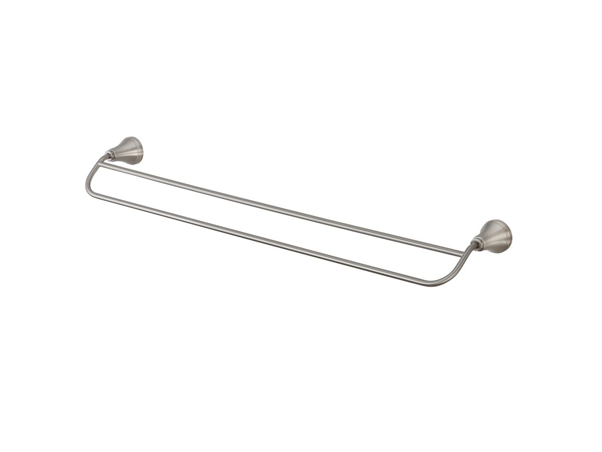Kado Era Double Towel Rail 750mm Brushed Nickel from Reece