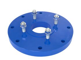 Dimax Mild Steel Offtake Flange PN16 B7 200mm x 100mm