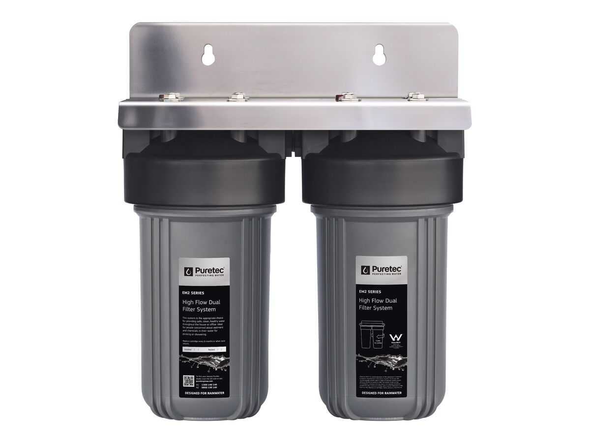 PURETEC TWIN RAIN FILTER 75LPM 25MM
