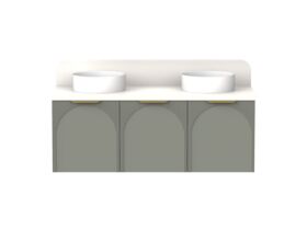 ADP Archie by Alisa & Lysandra All Door Wall Hung Vanity Unit Double Bowl 1350 Friday