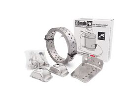 Simplefix Restraint Kit (2 Strap Stainless Steel)