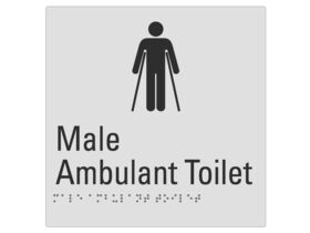 Budget Male Ambulant Tactile Sign