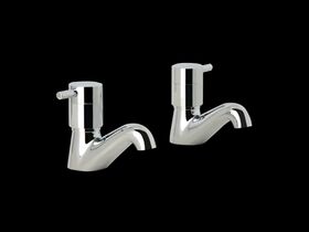 Park Lever Pillar Tap Ceramic Disc 1/4 Turn Chrome (4 Star)