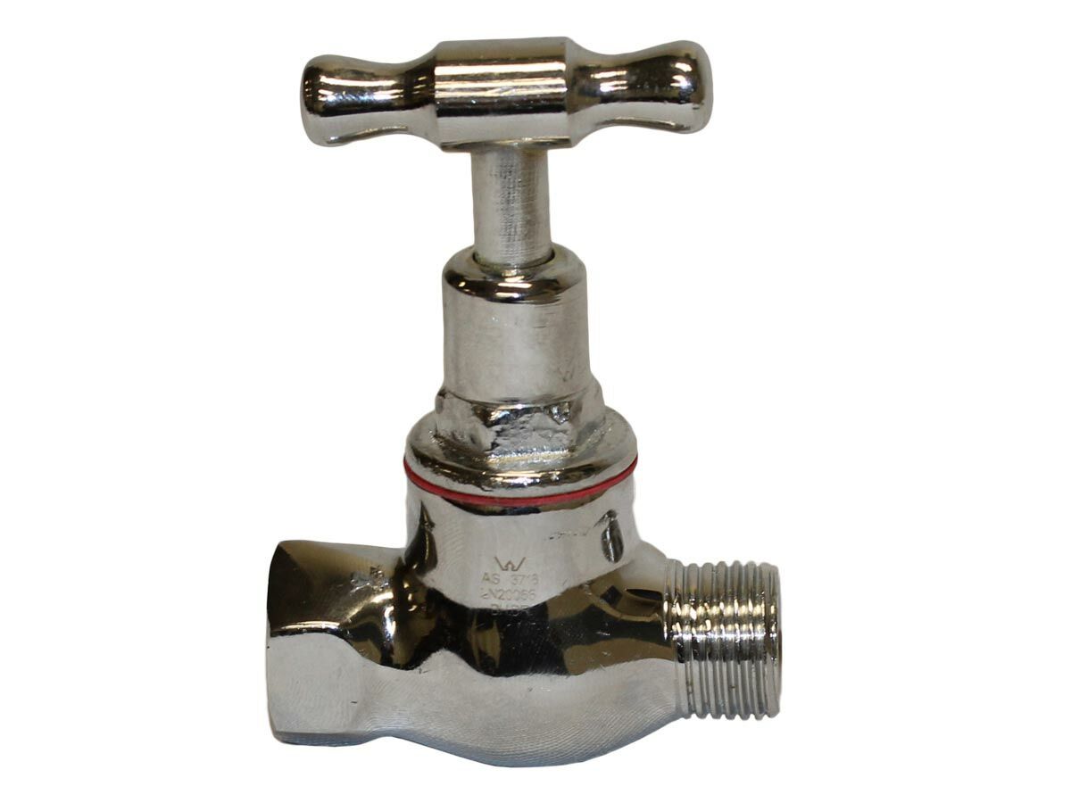 Stop Tap Male & Female THead Chrome 15mm from Reece