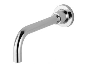 Phoenix Gen X Basin Wall Outlet- Curved 200mm Chrome (5 Star)