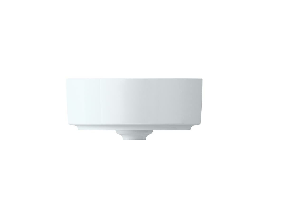 Roca Inspira Round Above Counter Basin 370mm x 370mm Gloss White