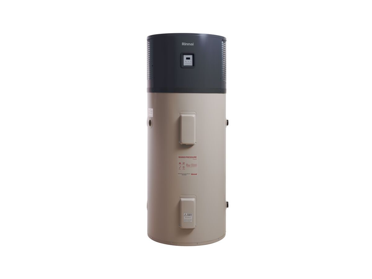 Rinnai HydraHeat Integrated Hot Water Heat Pump 275L Complete