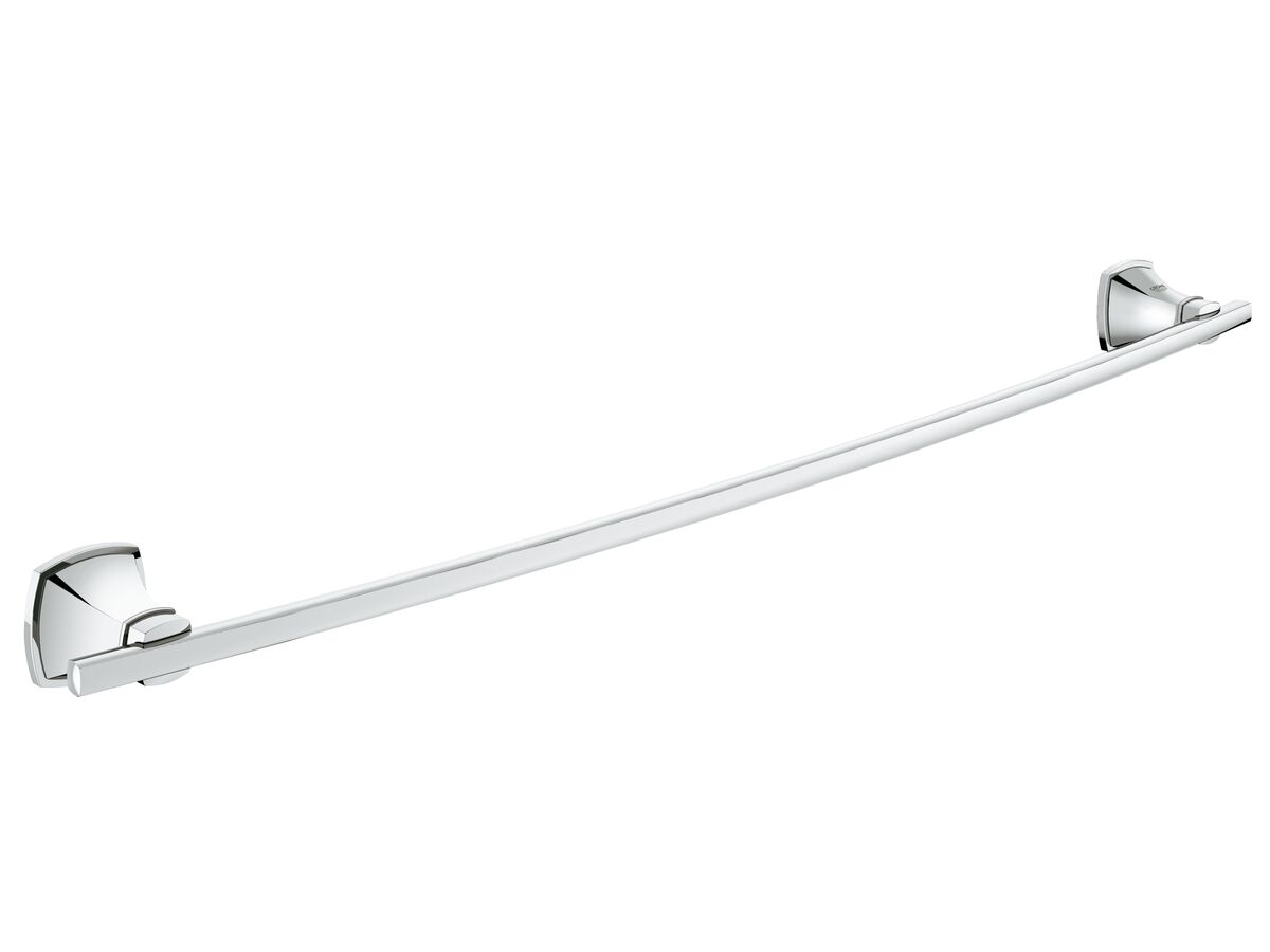 GROHE Grandera Single Towel Rail 600mm Chrome from Reece