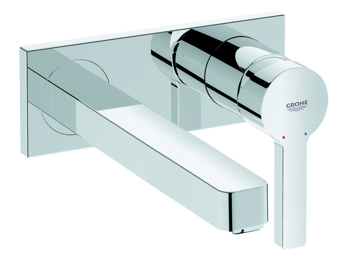 GROHE Lineare Wall Bath Mixer Set