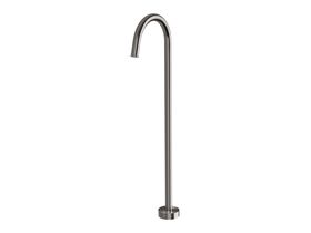 Hero - Milli Etch Floor Mounted Bath Outlet Brushed Gunmetal