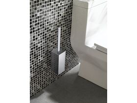 Milli Edge Wall Mounted Toilet Brush Set Chrome