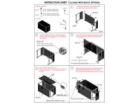 Installation Instructions - Condenser Cage with Back