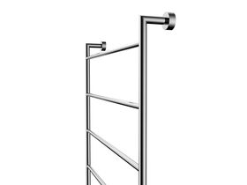 Mizu Drift Heated Towel Rail 1050 x 760mm Polished Stainless Steel