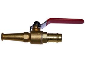 Hose Reel Nozzle - Brass Lever Style