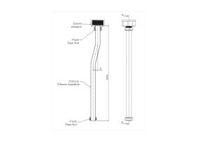 Britex Flush Pipe Kit