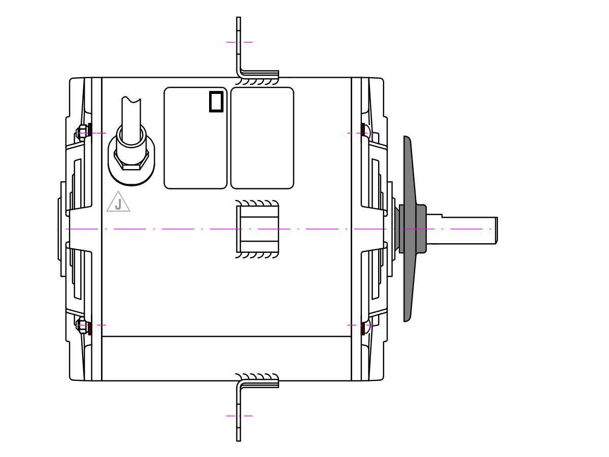 Fasco Fan Motor 415V 375W 809436NTB-B11