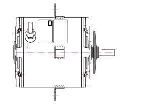 Fasco Fan Motor 415V 375W 809436NTB-B11