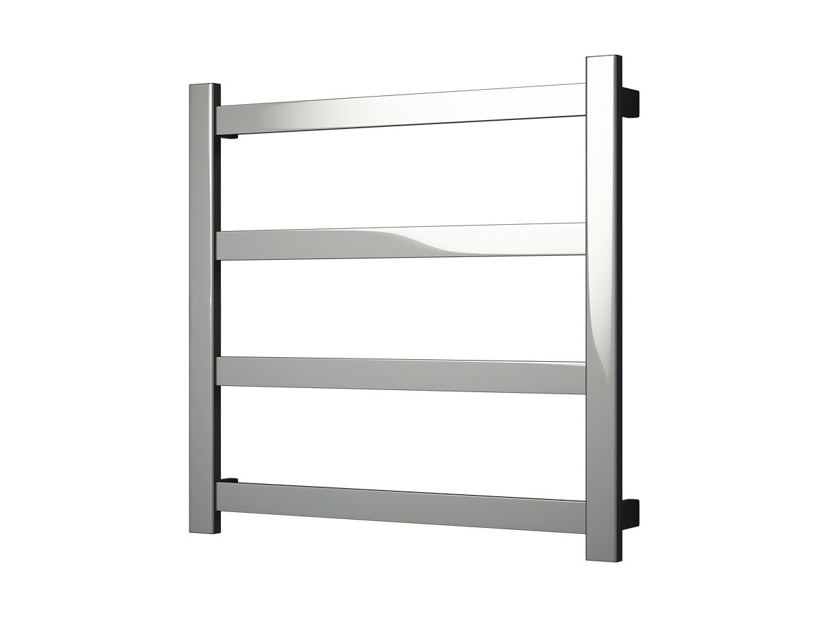 Milli Edge MK2 Heated Towel Rail 750 x 720mm Polished Stainless Steel