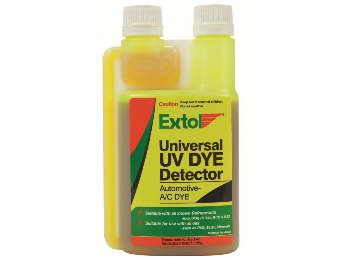 Extol Universal Automotive UV Dye Automotive Use Only from Reece