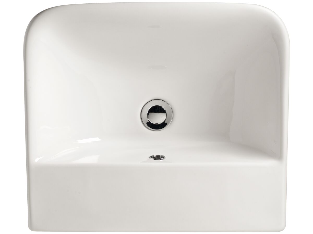 American Standard Semi Recessed Basin No Taphole 500mm White from Reece