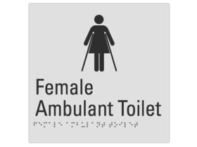 Budget Femaile Ambulant Tactile Sign