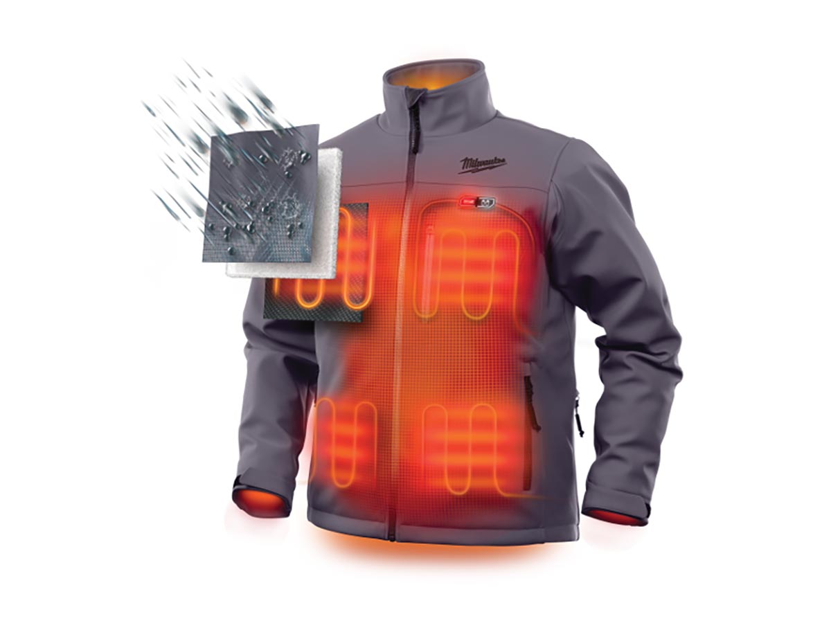 Milwaukee M12 Heated Jacket Grey XL from Reece