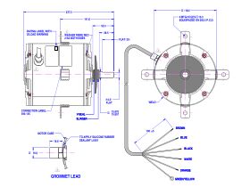 Fasco Fan Motor 415V 375W 809436NTB-B11