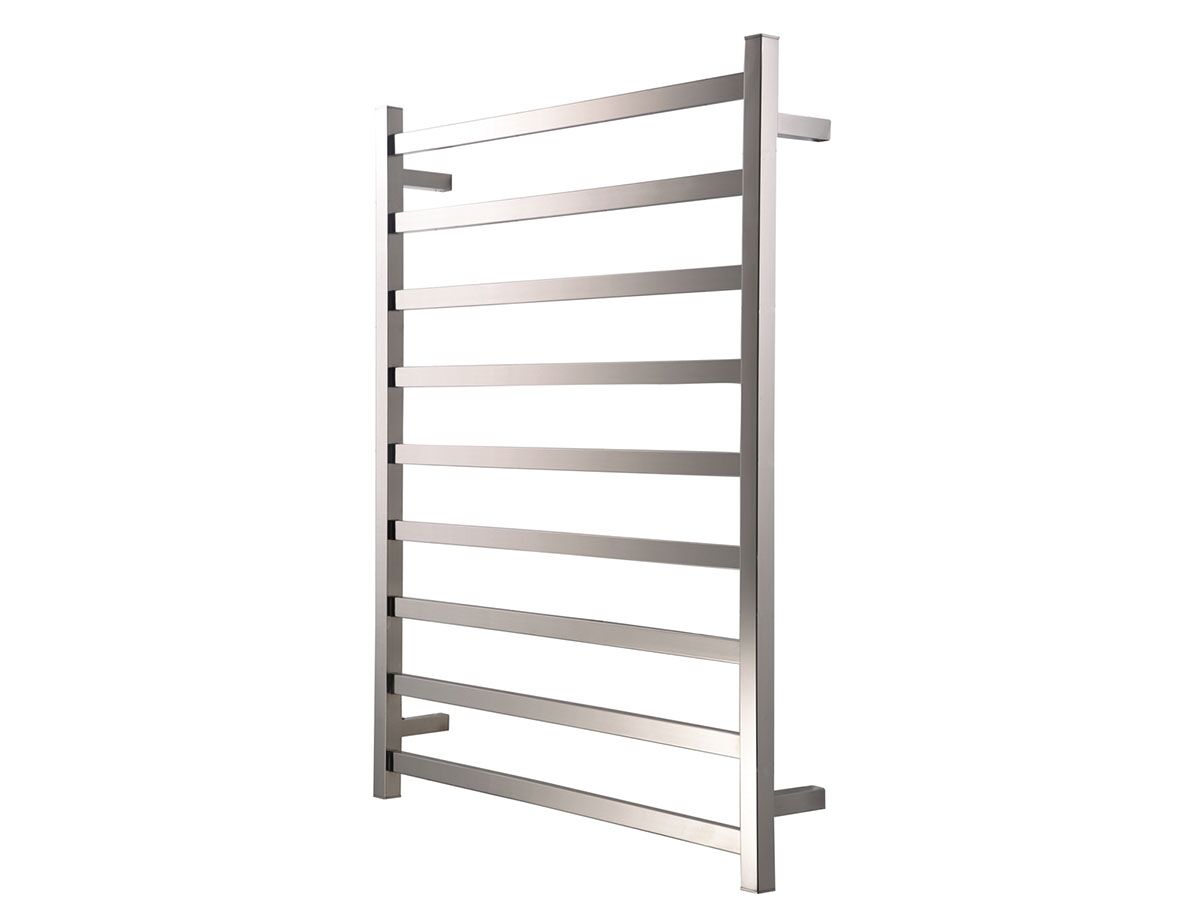 Milli Cube Heated Towel Rail 1025 x 850 x 120mm Polished Stainless