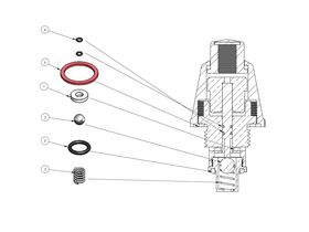 Enware BUB289 Bubbler Service Spring Action