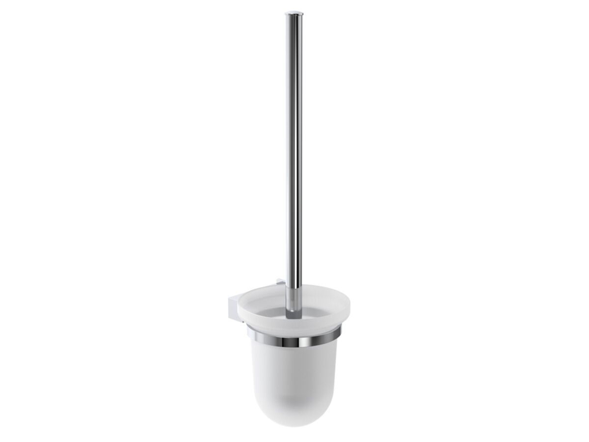 Quatro Toilet Brush Holder Chrome