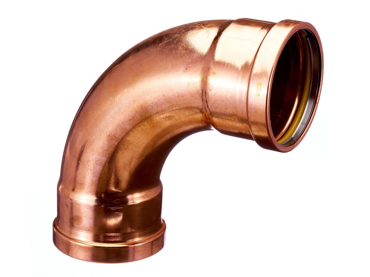 BPress XL Gas Elbow 90 Degrees 100mm from Reece