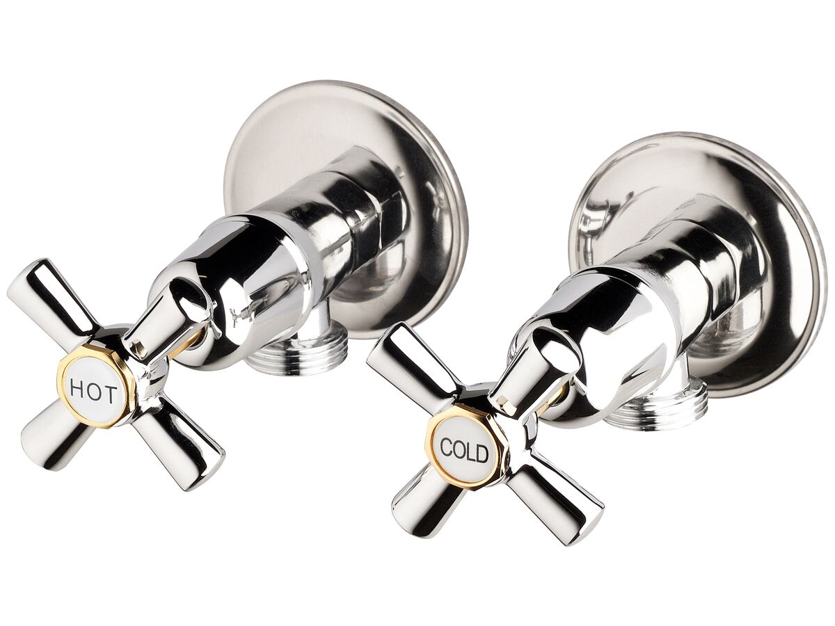 Posh Bristol Washing Machine Stops Chrome/Gold from Reece