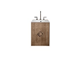 ISSY Adorn Undermount Wall Hung Vanity Unit with One Door & Internal Shelf with Petite Handle 177