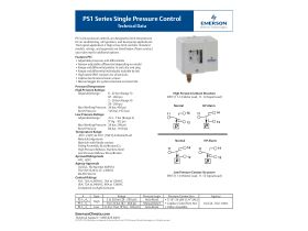 Technical Guide - Emerson Pressure Control PS1