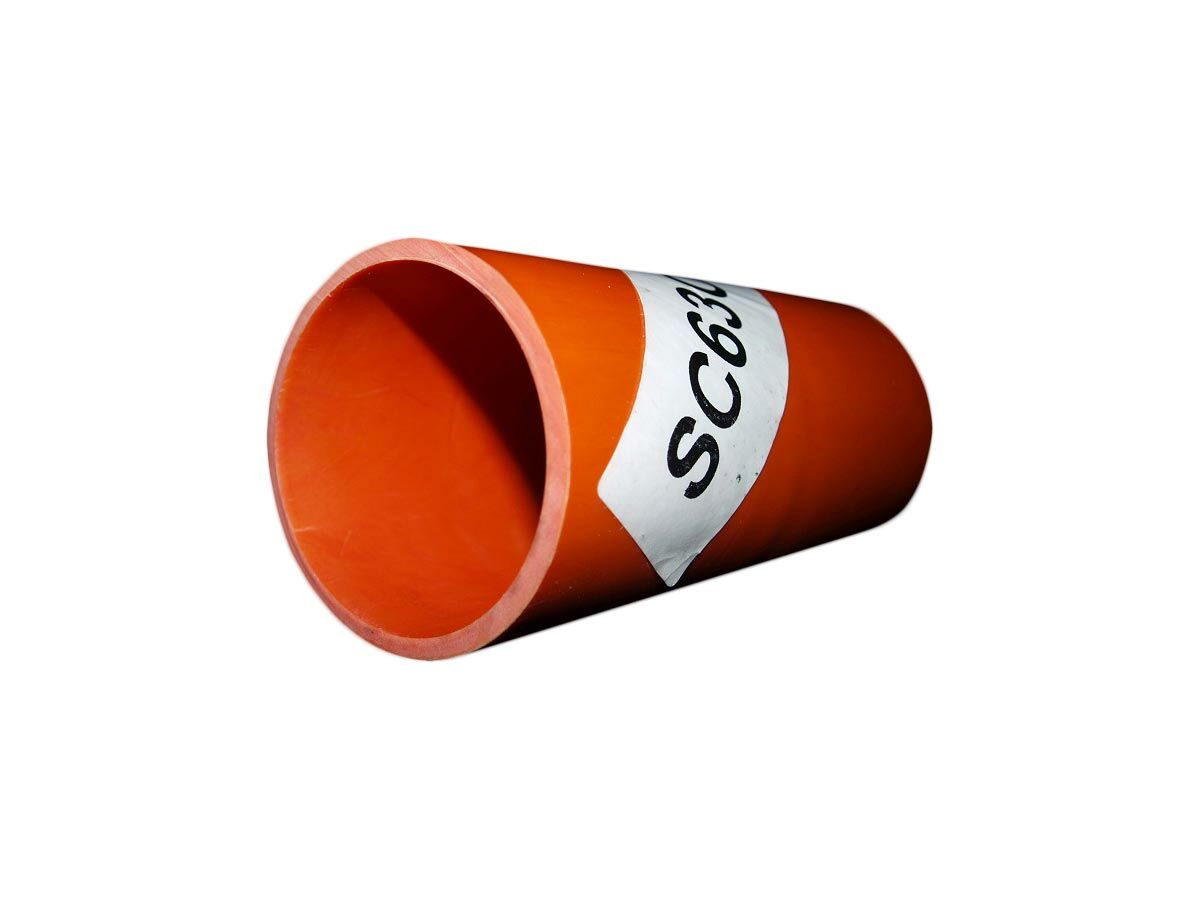 Conduit Slip Coupling 63mm Orange from Reece