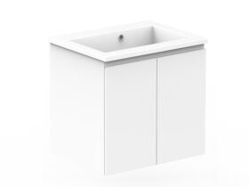 Posh Domaine Conventional 600mm Wall Hung Vanity Cast Marble Top