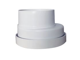 Dura Pan Collar 100mm Offset Male & Female Short Spigot