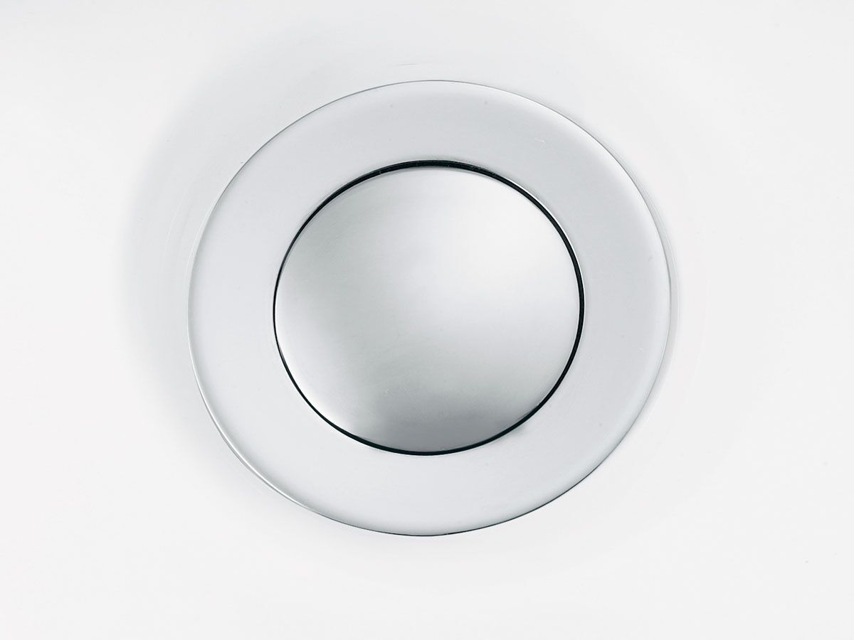 Mizu Plug & Waste 32/40mm x 80mm Push/Plug with Overflow Chrome