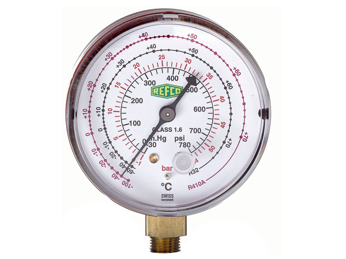 Refco Pressure Gauge R410A M2-555-Kpa-R410A