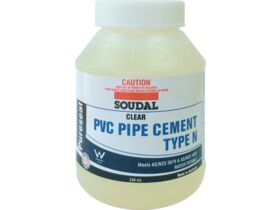Soudal Pureseal Solvent Cement Type N Clear 250ml