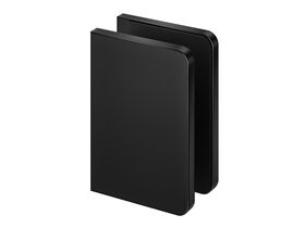 Kado Lux Frameless Shower Screen Clips (2) Matte Black