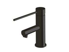 Scala Basin Mixer with 150mm Extended Pin LUX PVD Matte Opium Black (5 Star)